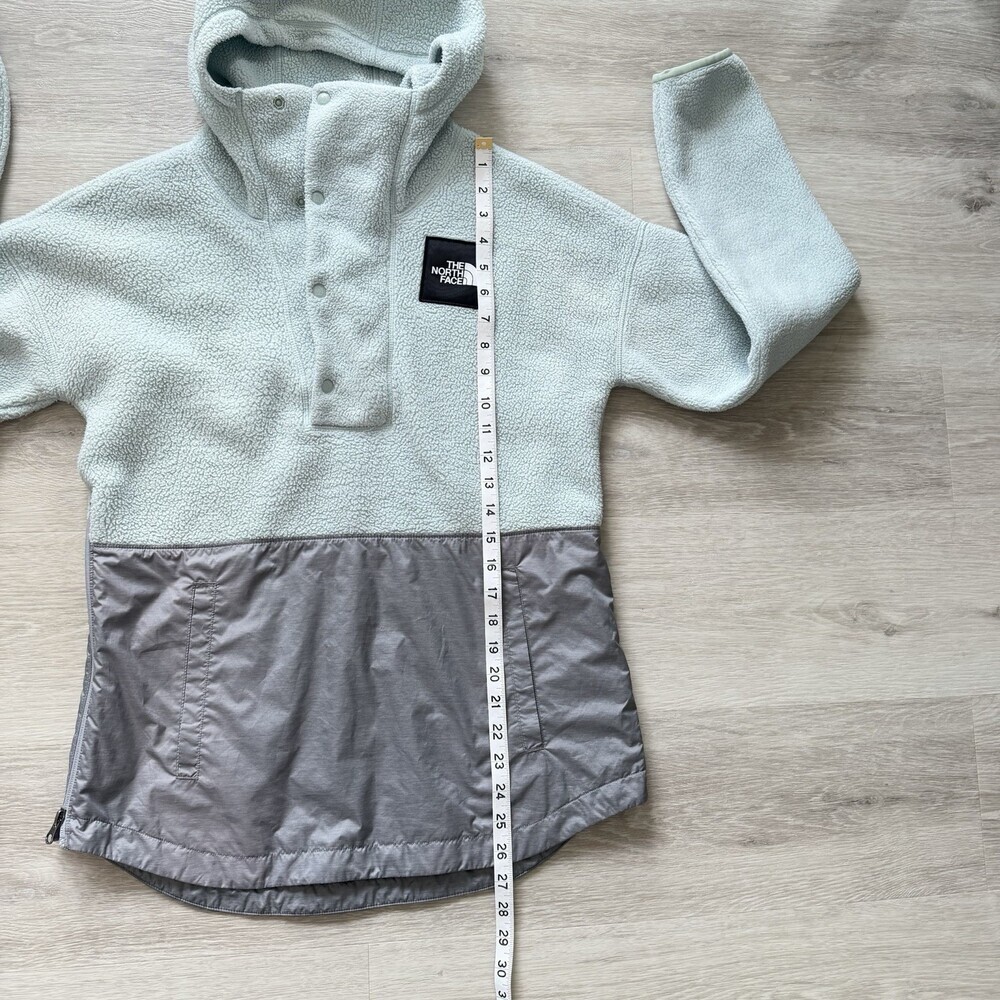 The North Face Mountain Sweatshirt 3.0 Anorak Women Hooded Size Small Blue Grey - Picture 7 of 14